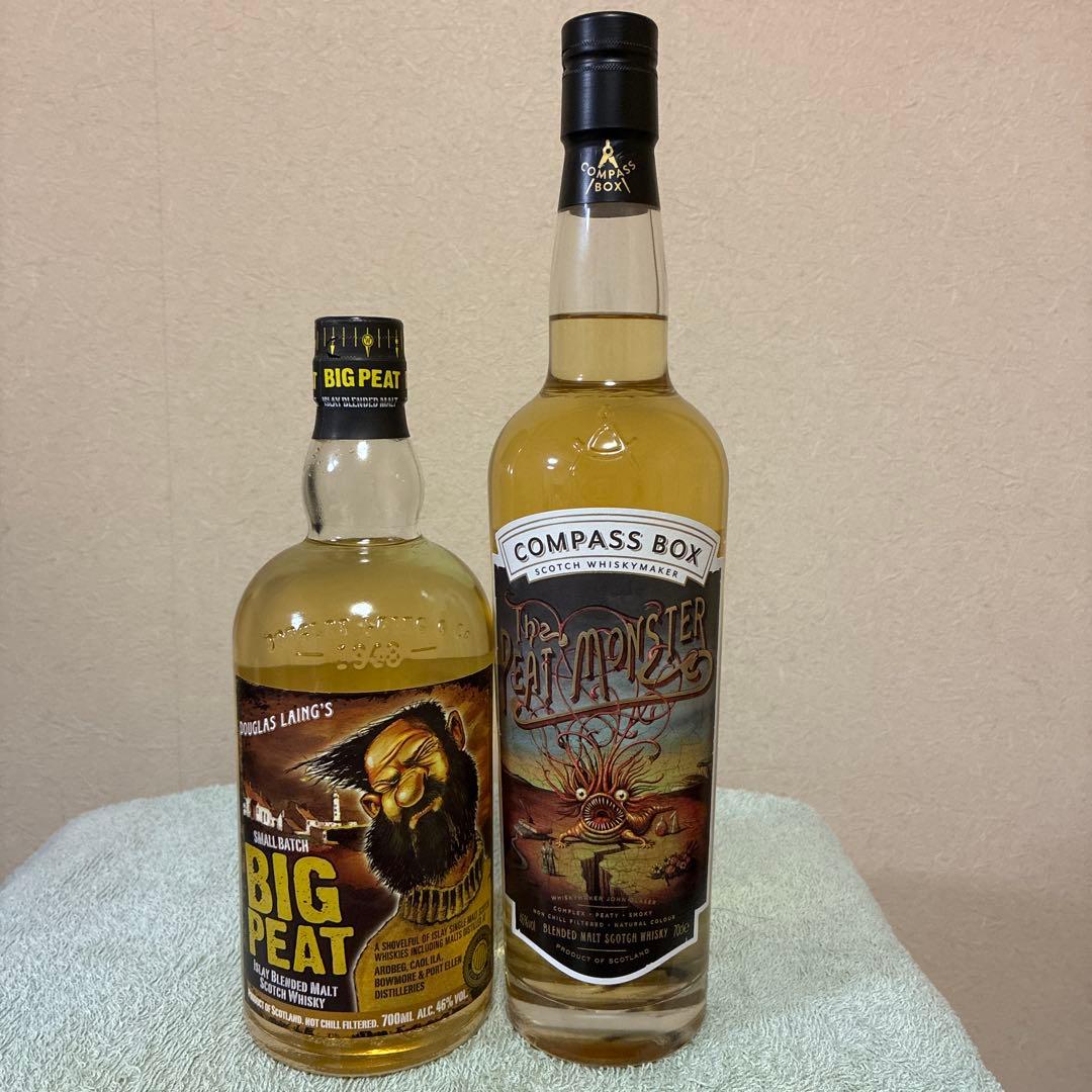 コンパスボックス　ピートモンスター&ビッグピート　700ml ウイスキー