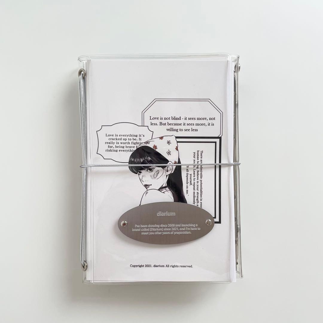 早い者勝ち　韓国　バインダー　貯金　diarium セット　A A6 リフィル