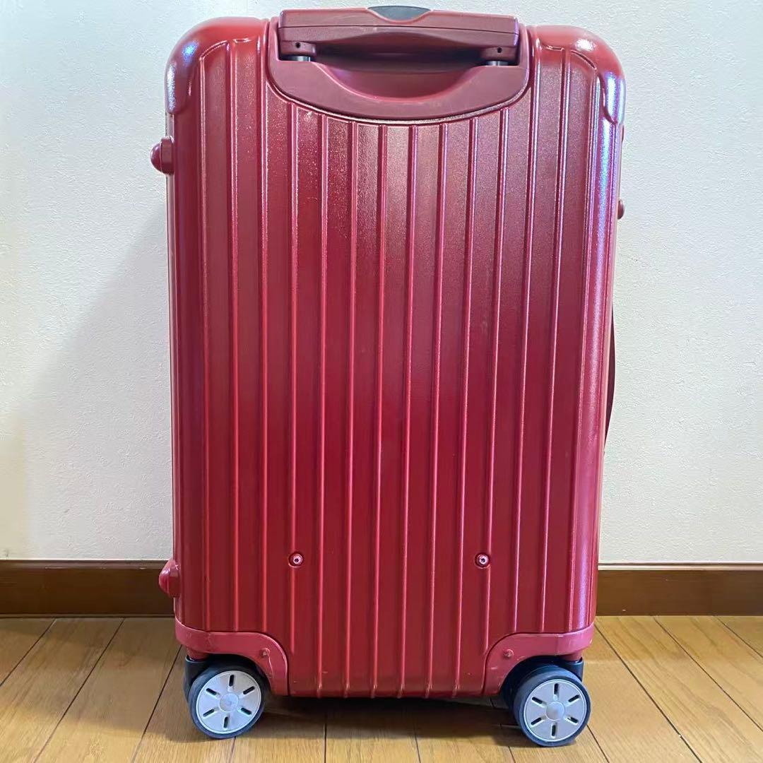 リモワ　キャリーケース　4輪　サルサ　875.54　レッド