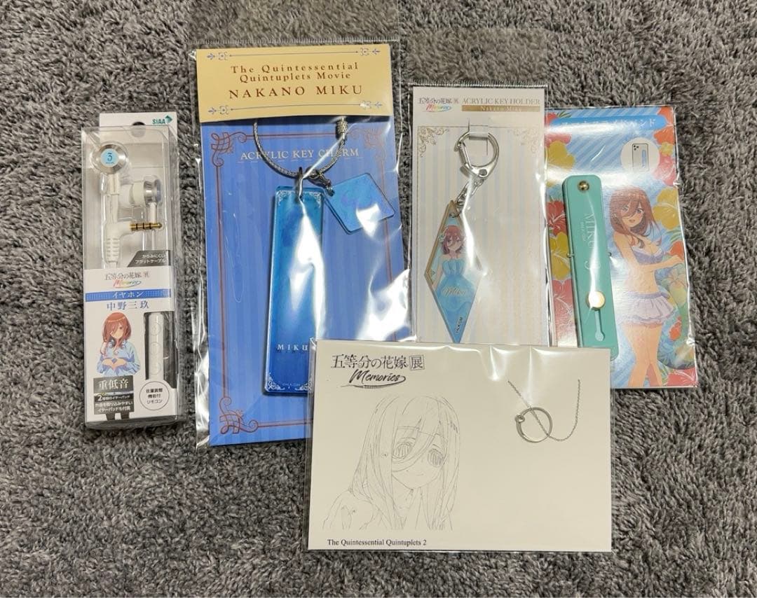 五等分の花嫁展 三玖セット