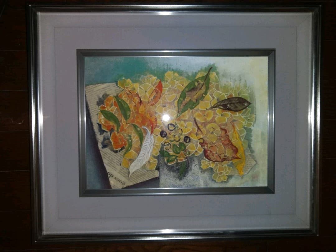 日本画⑩　紫陽花