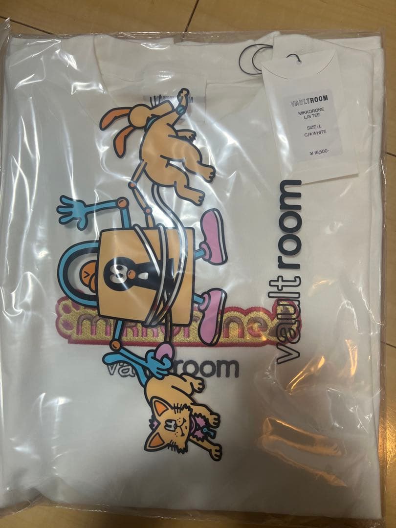 vaultroom ×みっころね MIKKORONE L/S TEE