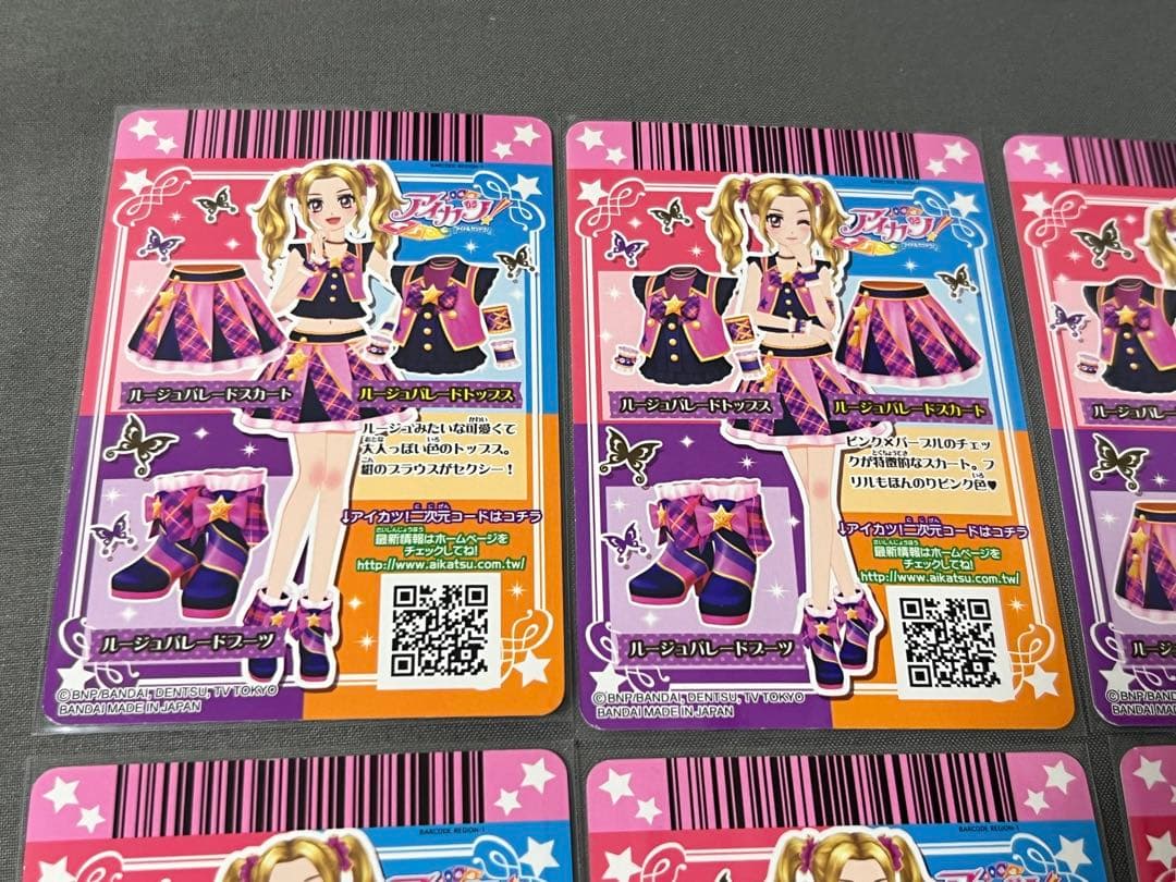 アイカツ ドレッシーグラスリボン レースパープルリボン ルージュパレード台湾版