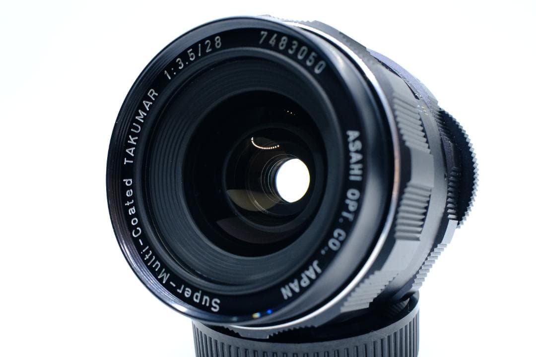 PENTAX SMC TAKUMAR 28mm F3.5 フード付 P86