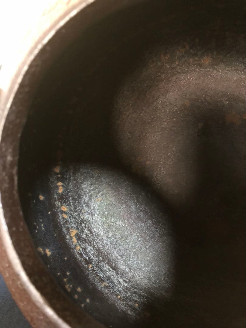 《R》利休好写 阿弥陀堂釜 釜師 十二代加藤忠三朗 共箱 251225か3