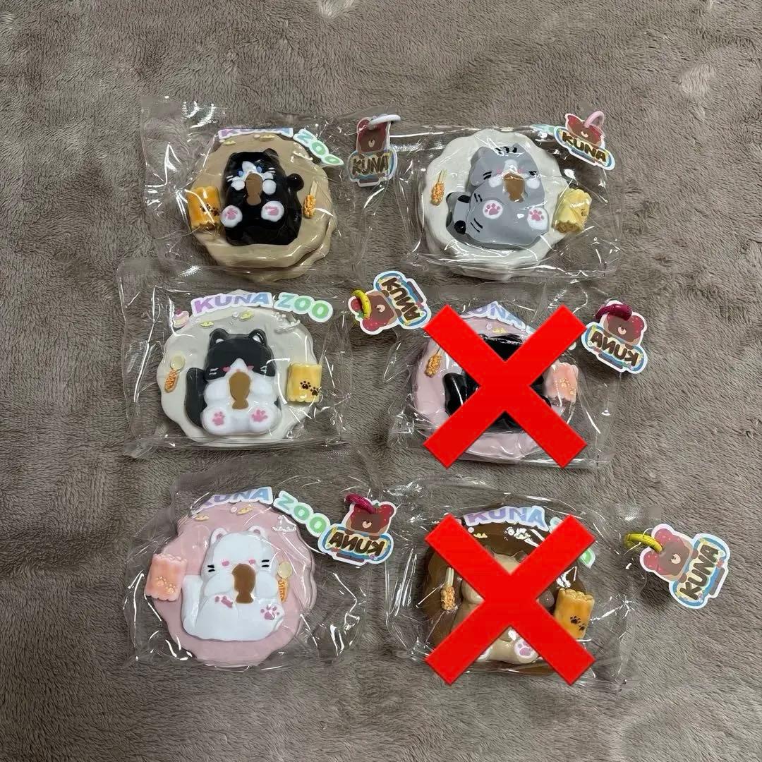 KUNAスクイーズ　ビスケットキャットシリーズ　ねこちゃんクッキー