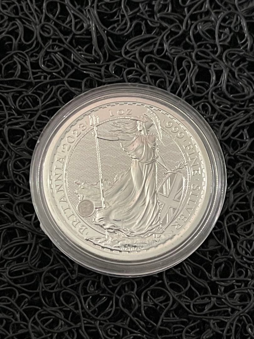 【チャールズ3世肖像】2023 戴冠式イギリスブリタニア1オンス銀貨