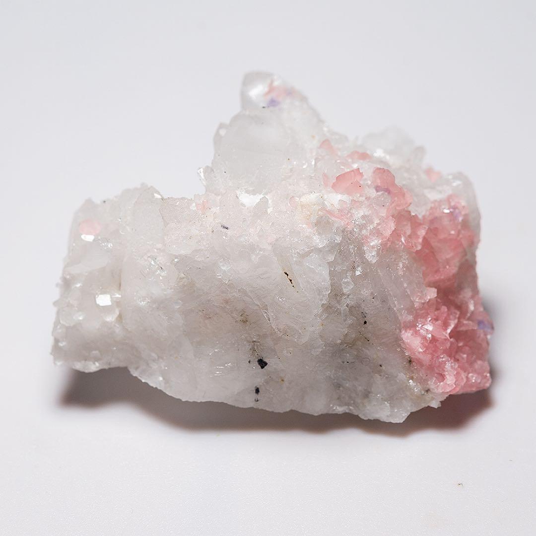 中国 ロードクロサイト フローライト 天然石 原石 鉱物標本 鉱石 蛍石 727