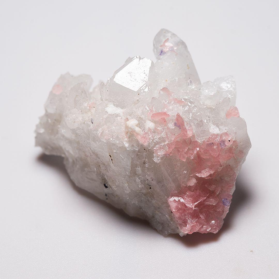 中国 ロードクロサイト フローライト 天然石 原石 鉱物標本 鉱石 蛍石 727