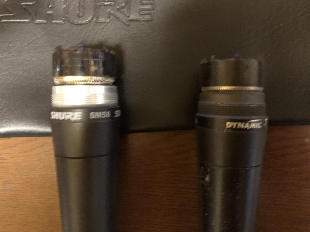 も*生様 SHURE SM58 ダイナミックマイク 2本セット
