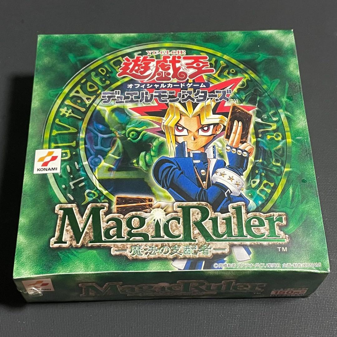 未開封 シュリンク付き box 遊戯王 magic ruler 魔法の支配者