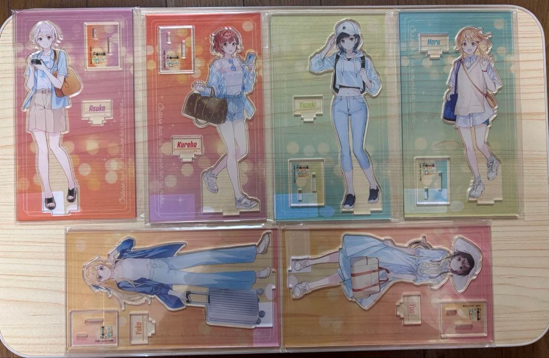 千歳くんはラムネ瓶のなか アクリルスタンド 6人セット