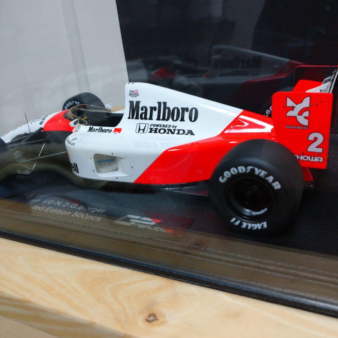 1/18 GP Replicas マクラーレン MP4/6 ベルガー マルボロ