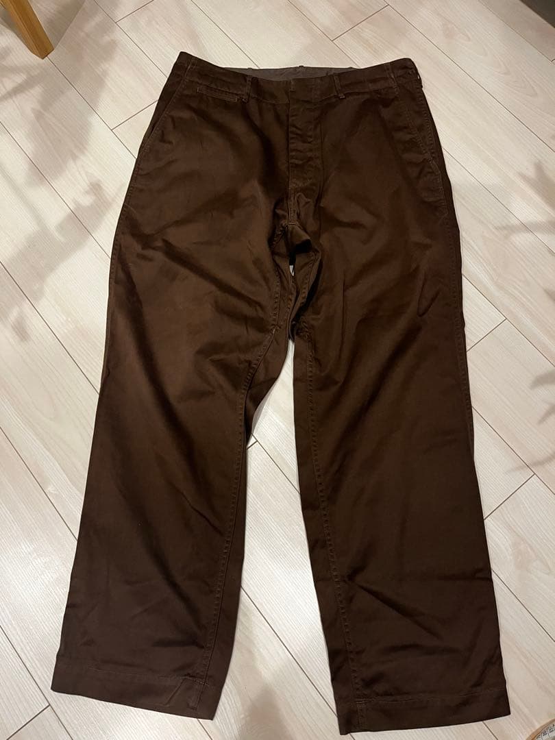 nanamica ワイドチノパン　ナナミカ