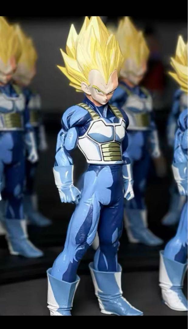 ドラゴンボールSMSP ベジータフィギュア リペイント　二次元彩色