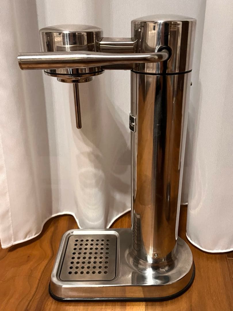 【特価】aarke 炭酸水メーカー ステンレス 炭酸ガス・取説付き
