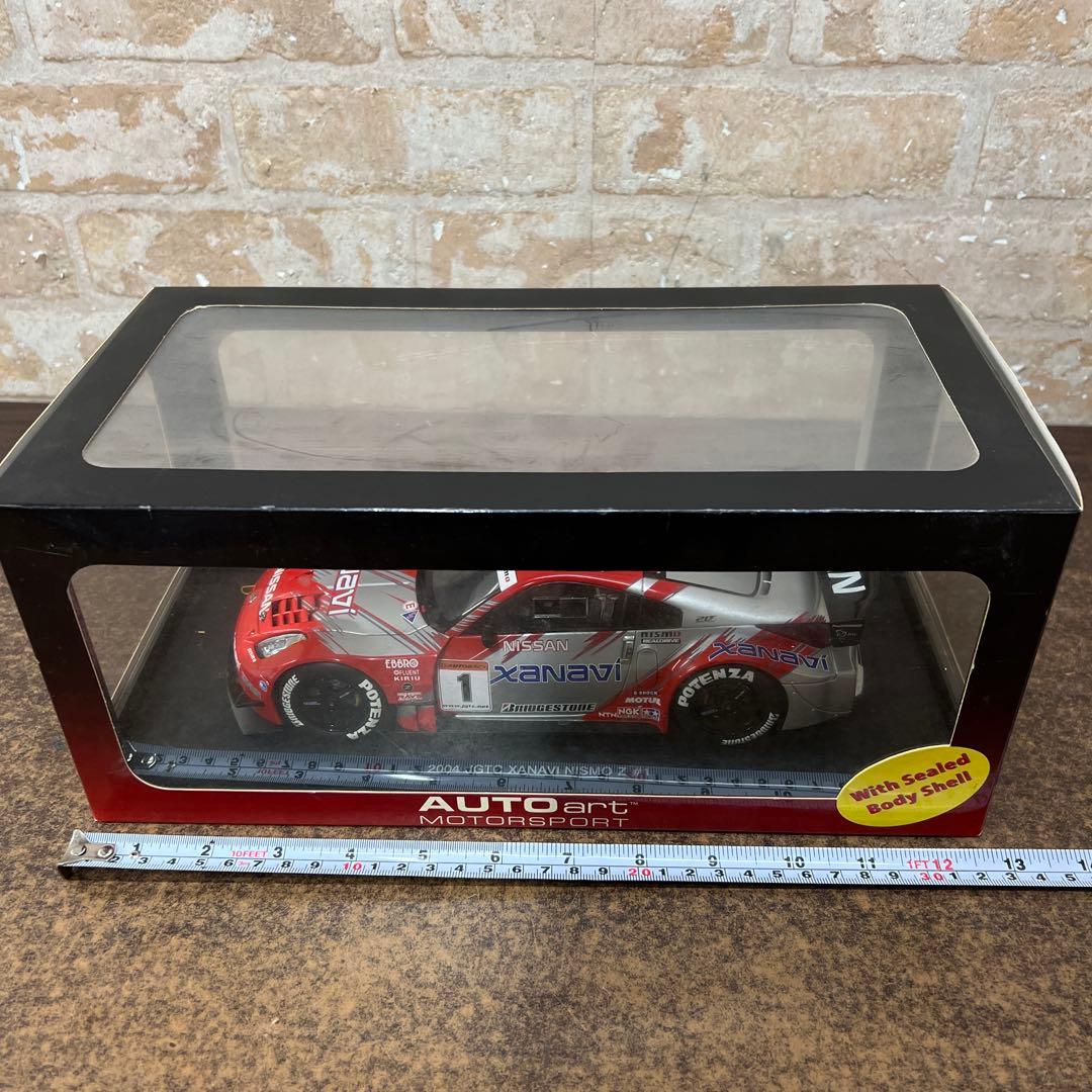 I3【保管品】 AUTOart XANAVI NISSAN 1/18 ミニカー