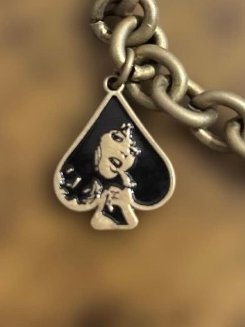 ヒステリックグラマー トランプ ガール ブレスレット ゴールド