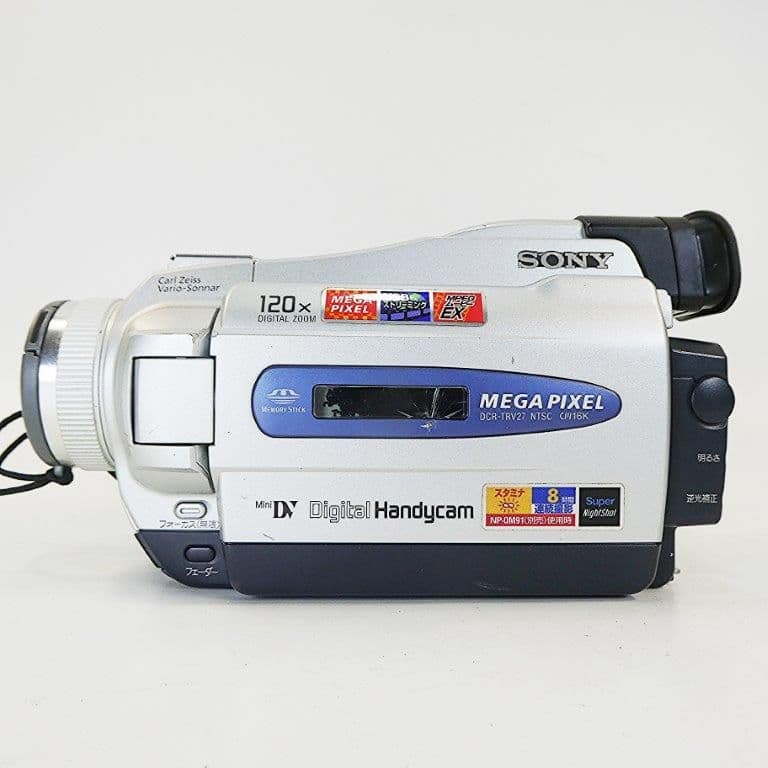 動作品ソニー DCR-TRV27 MiniDVビデオカメラ　DVDダビングに最適