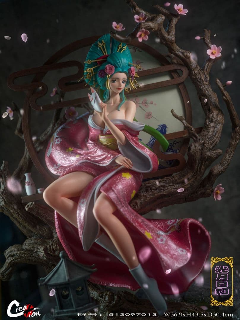 ONEPIECE ガレージキット 海外フィギュア 光月日和 小紫 1/4スケール