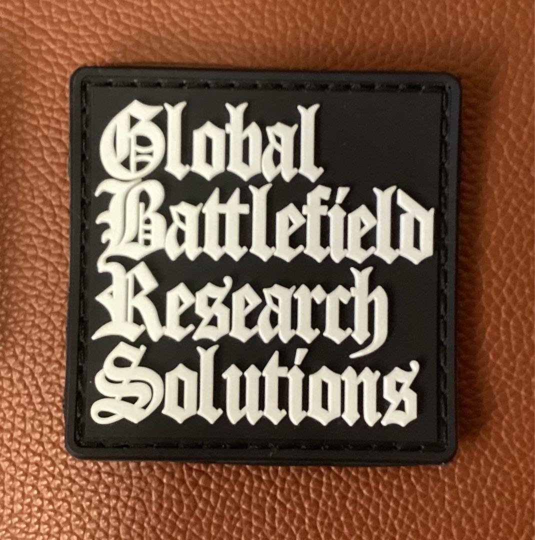 GBRSグループ ミリタリー ラバーパッチベルクロ ワッペン 9枚セット