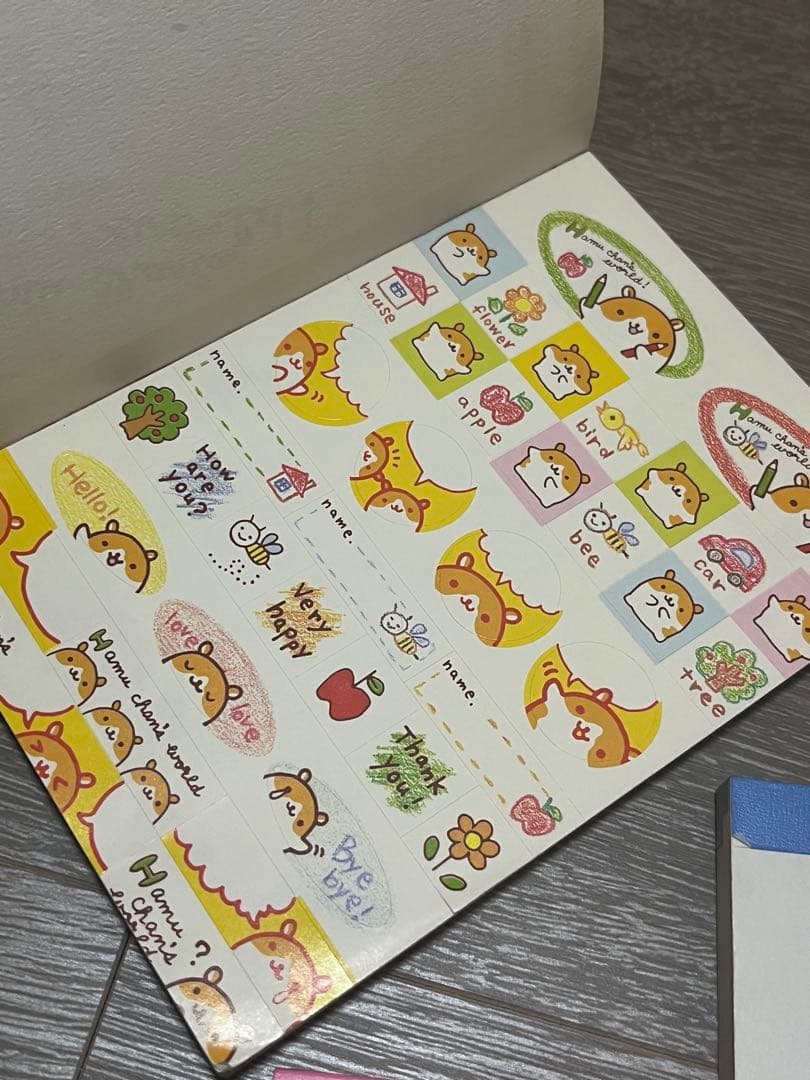 平成レトロ　ハムスター　猫　うさぎ　メモ帳