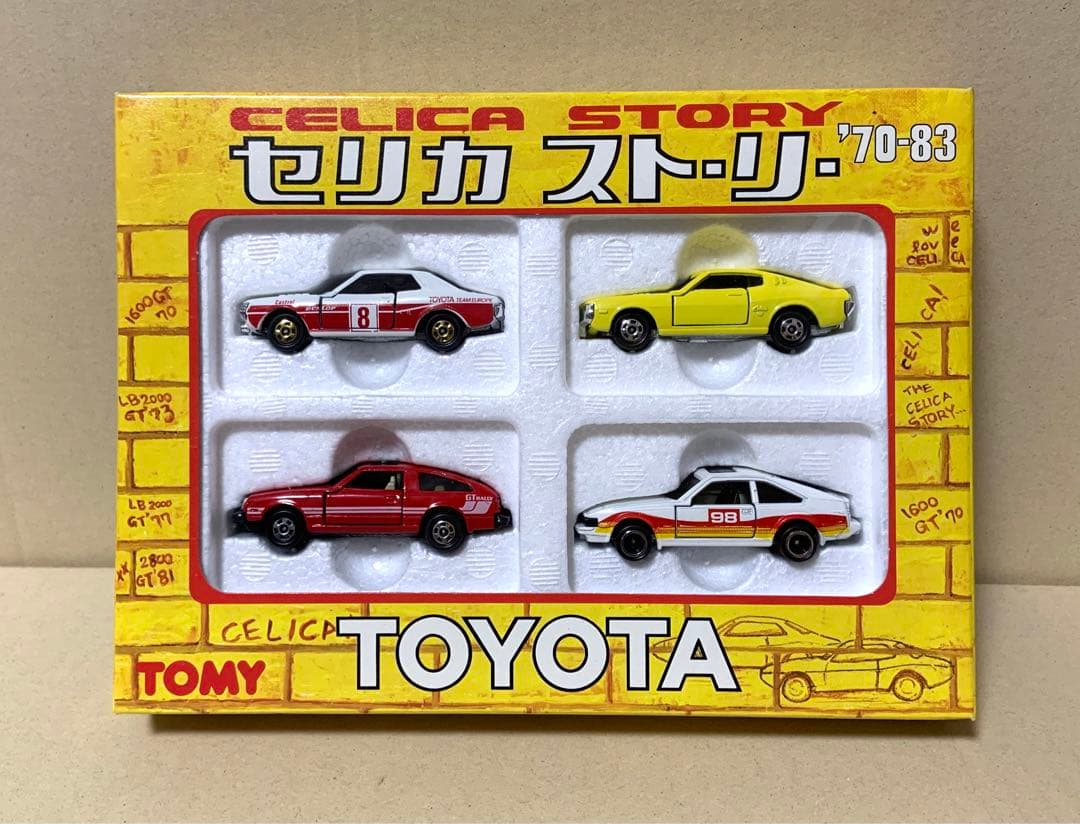 トミカ　トヨタ セリカ ストーリー '70-83　日本製