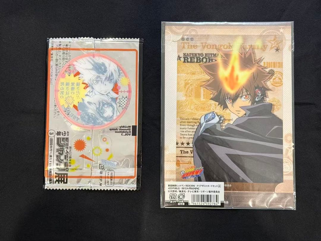 家庭教師ヒットマンREBORN 感謝デー　来場記念証　沢田綱吉