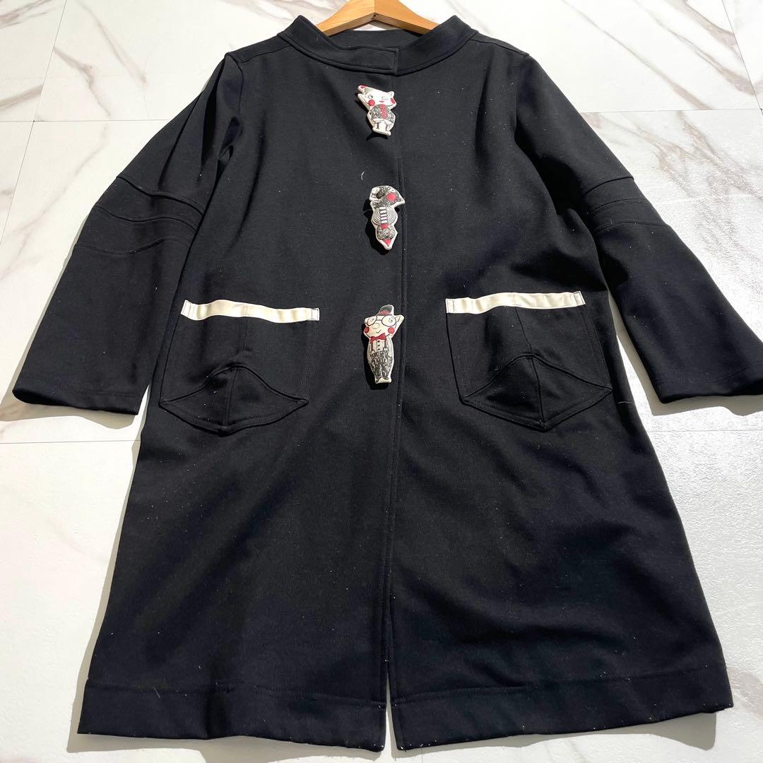 入手困難✨ アルベロベロ ぬいぐるみ ロングコート レディース ブラック