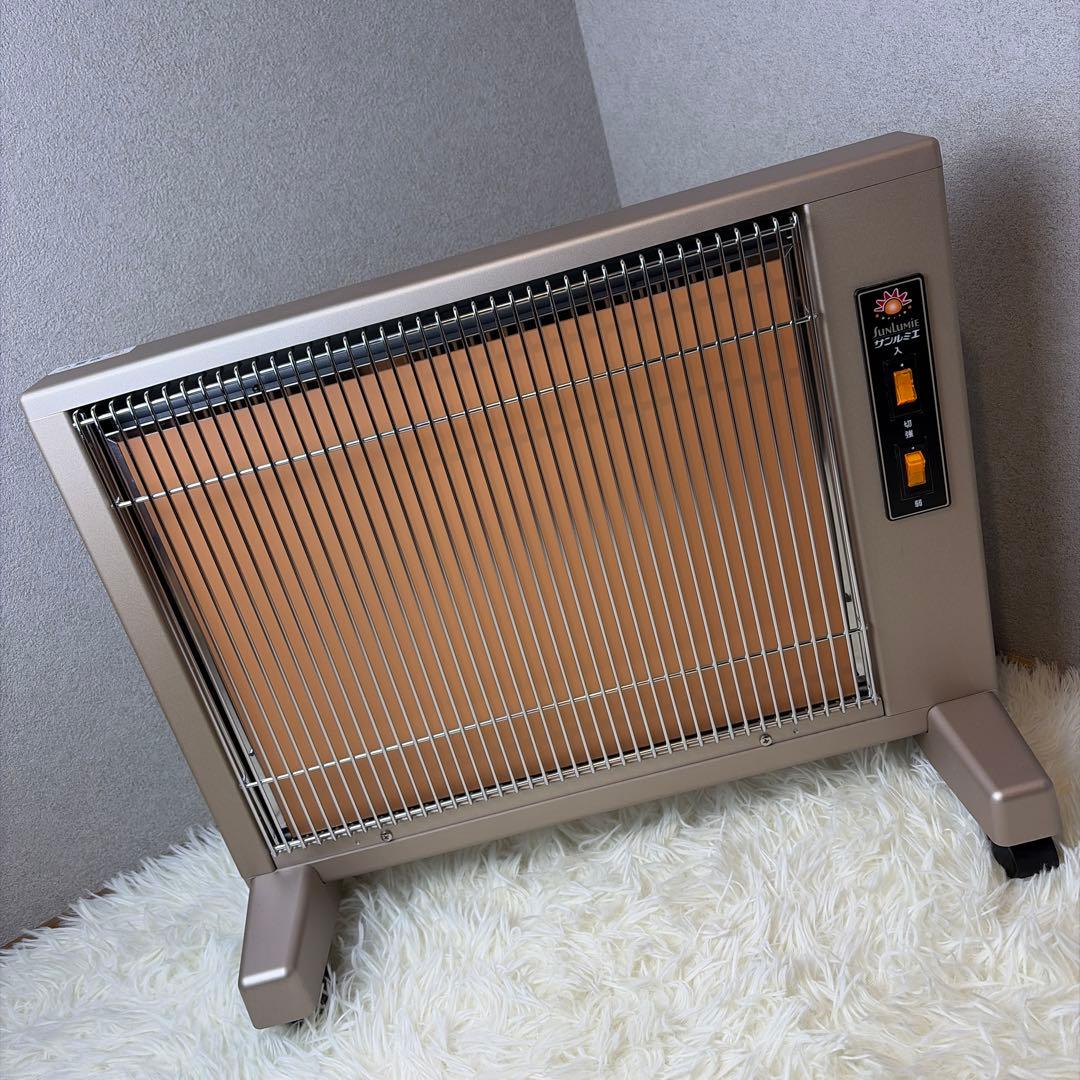 極美品 サンルミエ キュート 遠赤外線 暖房器 E800LS パネルヒーター ③