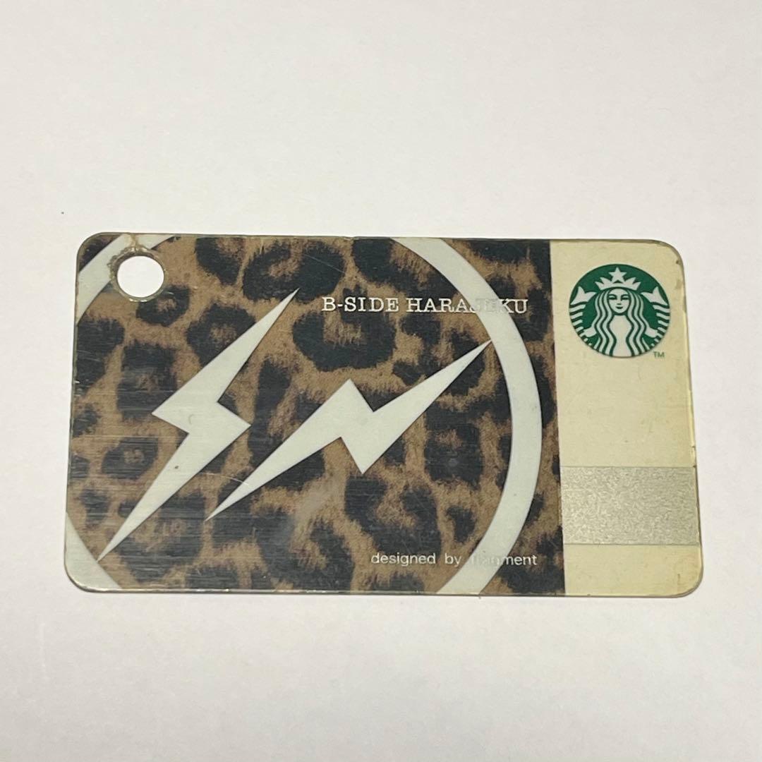 スターバックス 表参道B-SIDE 300枚限定 スタバカード Fragment