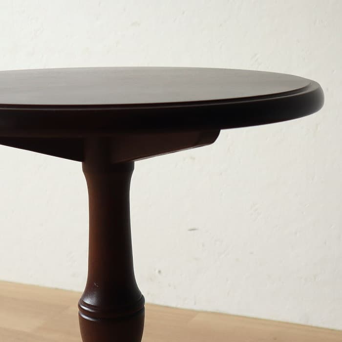 マルニ サイドテーブル 丸 レトロ 古家具 木製 カフェ 喫茶