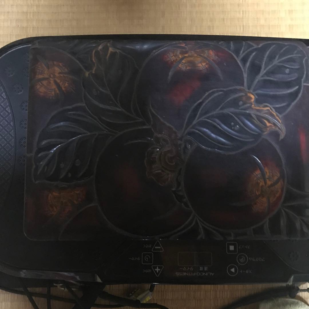 果物模様 漆器 長方形箱