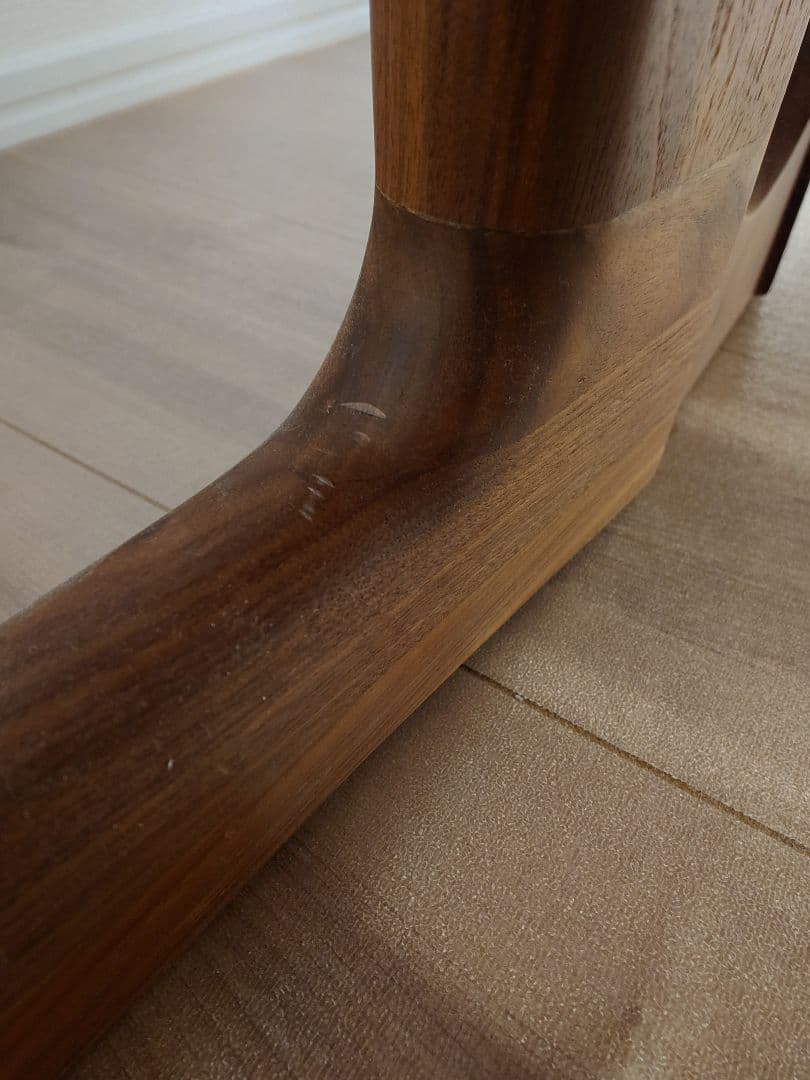 大塚家具 ダイニングテーブル 「フィル3」 ウォールナット 天板角丸型