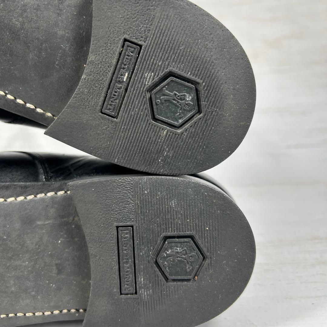 SCOTCH GRAIN ダブルモンク R1812 レザー 黒 25.5