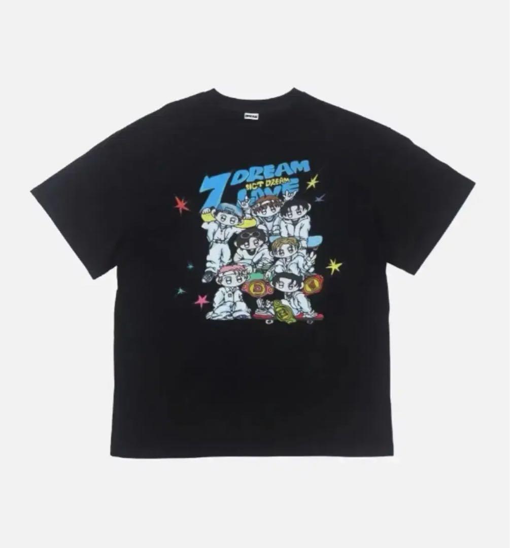 nct dream ポップアップ Tシャツ イラストレーション ver. M