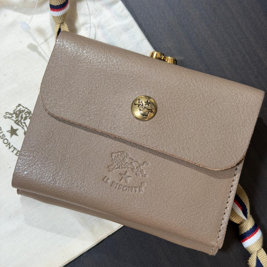 【新品未使用】イルビゾンテ 二つ折り がま口 財布 セット