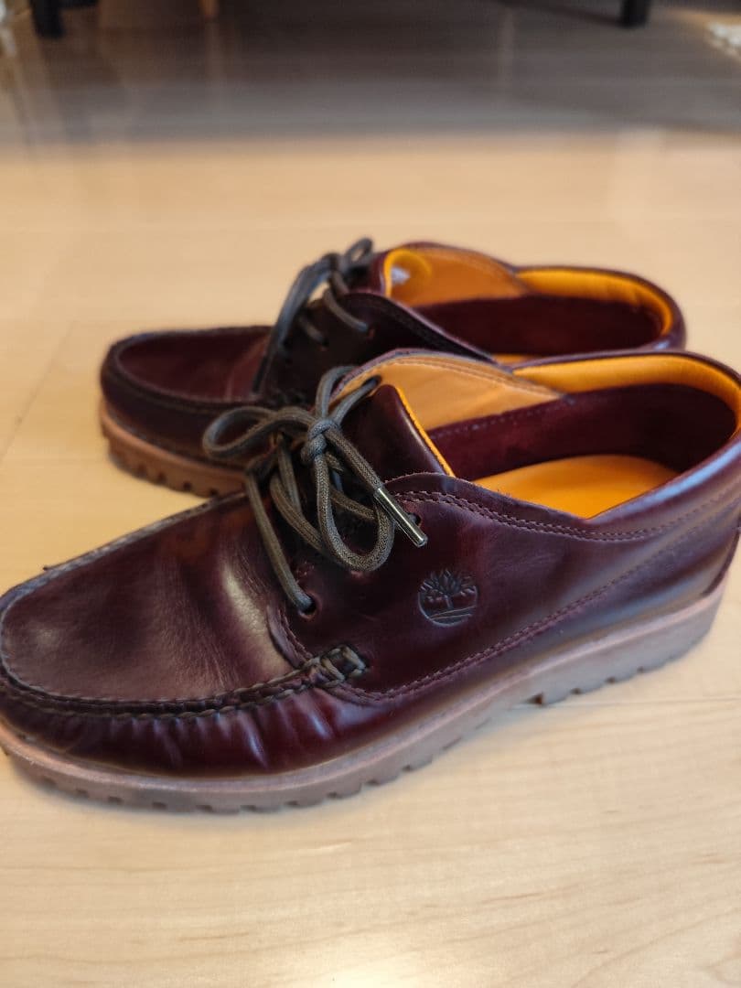 ティンバーランド　A2HYM　バーガンディ モカシン　26.5cm