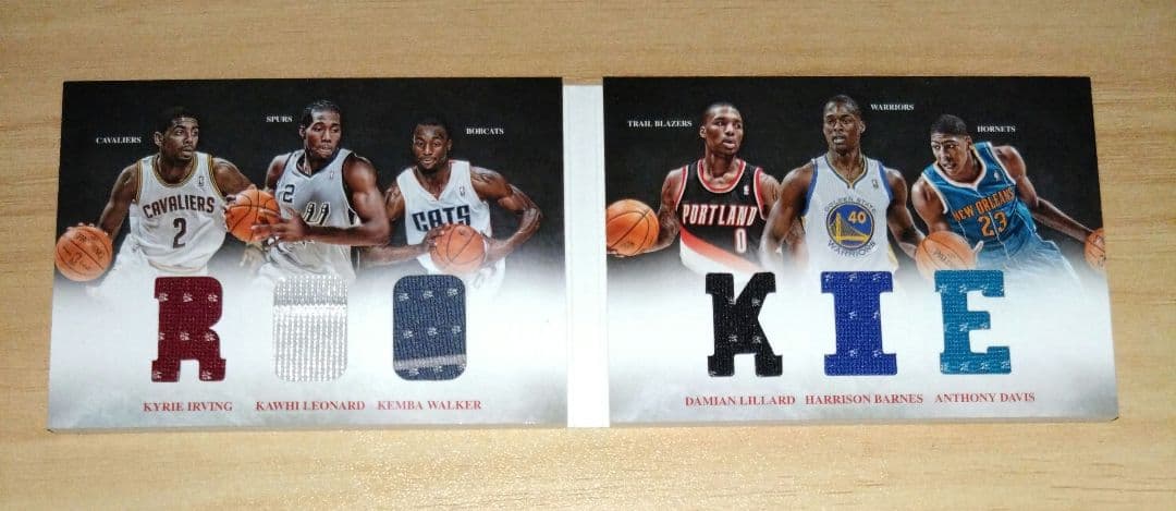 NBA 12/13 Preferred ルーキーブック カイリー,クワイ,AD