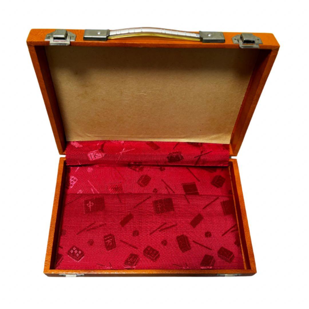 未使用　激レア　希少　レトロ　高級麻雀牌 つばき　特選仕上　トランプ証紙付