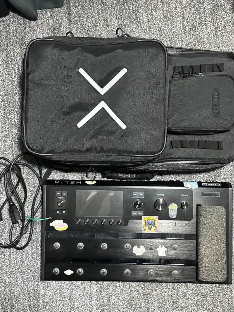 LINE6 HELIX Floor &専用バックパック　マルチエフェクター