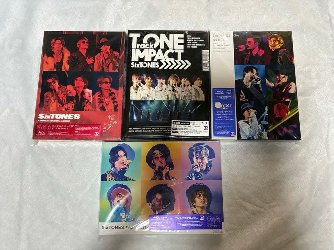 【美品】SixTONES DVD Blu-ray４枚セット