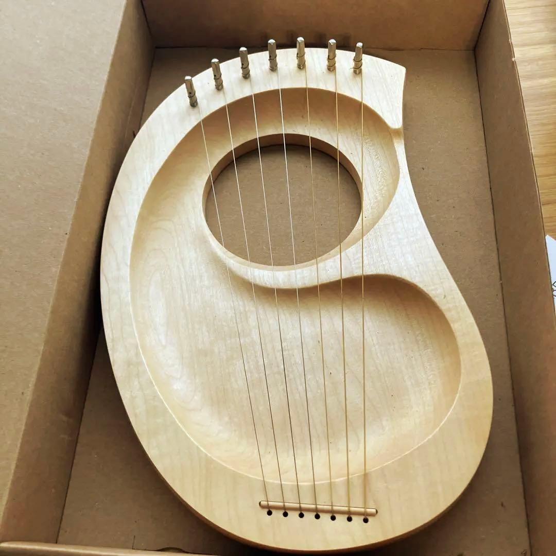 アウリス　キンダーハープ　7弦　おもちゃ箱