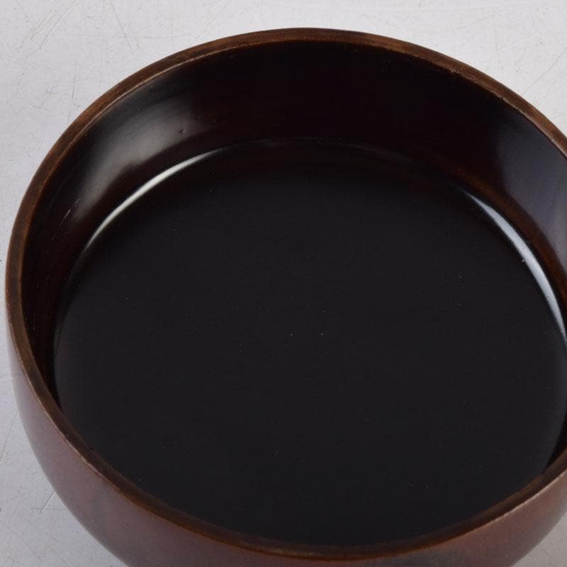 茶道具　欅地　漆塗　棗　時代箱　V　8746