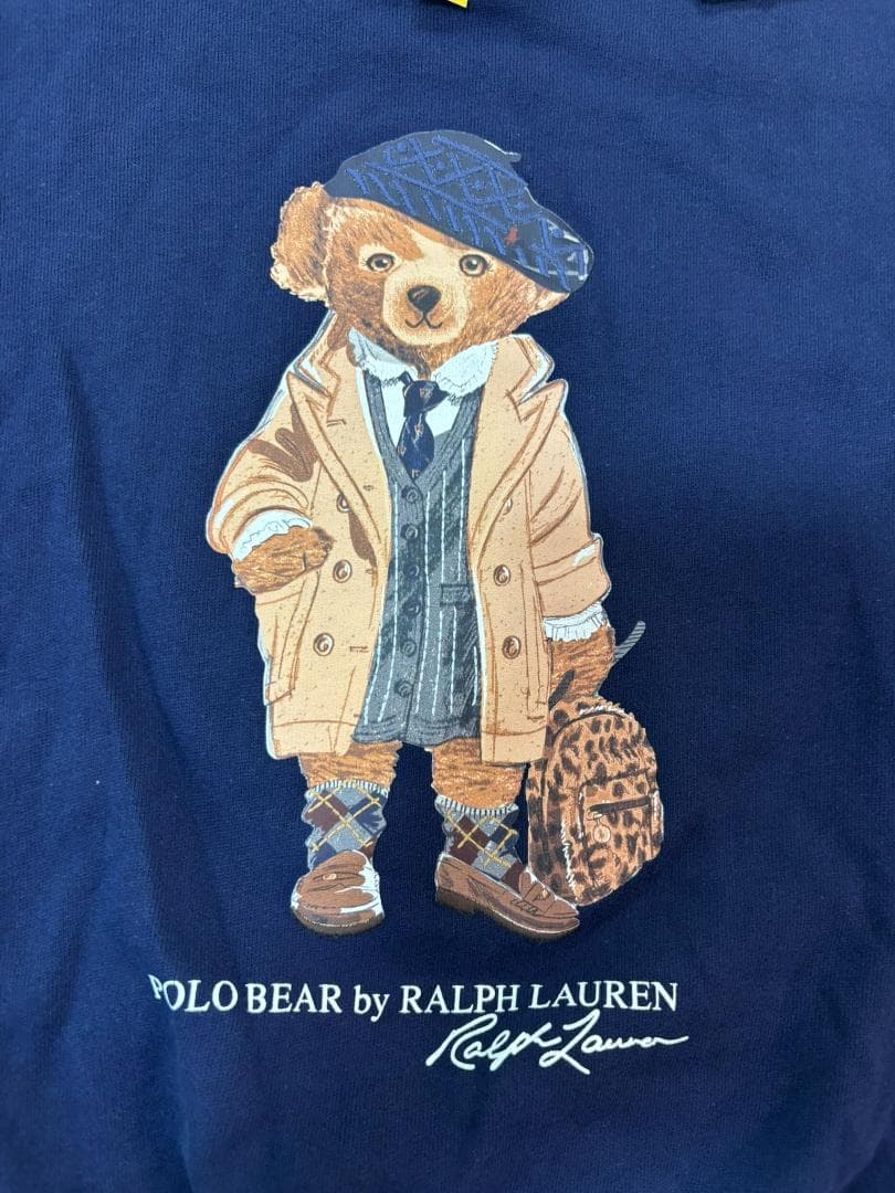 2025最新作新品ラルフローレン ポロベア トレーナー　ガールズL　150
