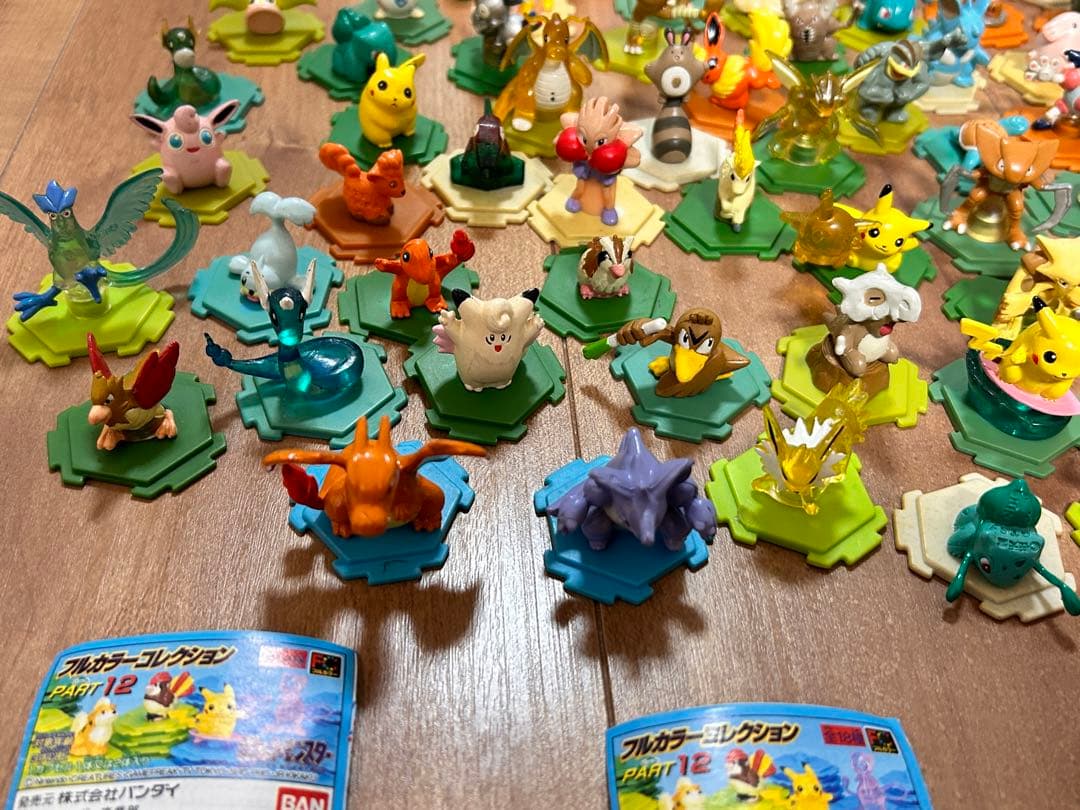 ポケモン フィギュア ミニフィギュア フルカラーコレクション 鉛筆キャップ
