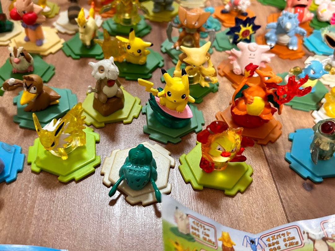 ポケモン フィギュア ミニフィギュア フルカラーコレクション 鉛筆キャップ