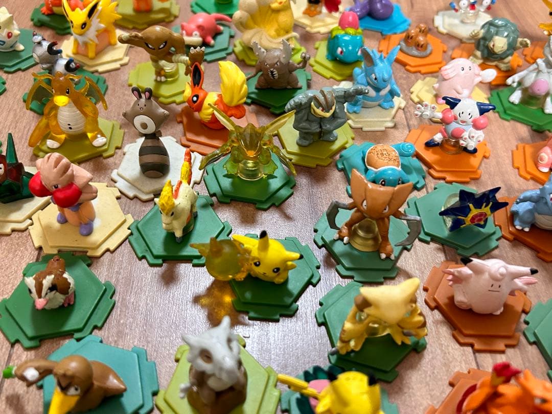 ポケモン フィギュア ミニフィギュア フルカラーコレクション 鉛筆キャップ