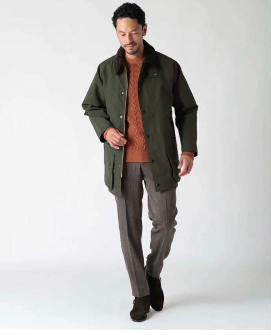 Barbour BEAUFORT 2layer 40 XL 美品　ノンワックス