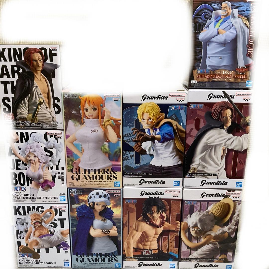 ワンピースプライズフィギュアまとめ売り　 計10体　新品未開封